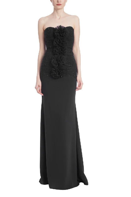 Badgley Mischka EG4142 Long Formal Fitted Prom Dress