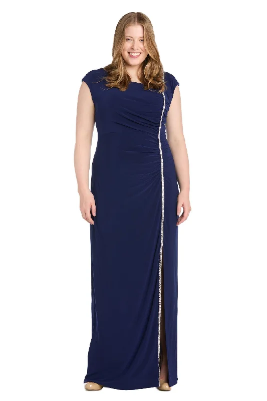 R&M Richards 3405W Long Formal Plus Size Dress