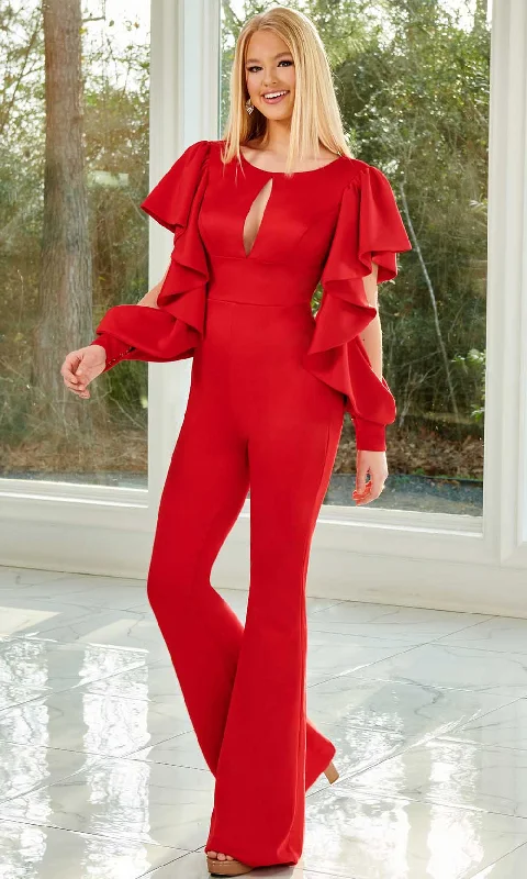 Rachel Allan 50131 - Long Sleeve Jumpsuit