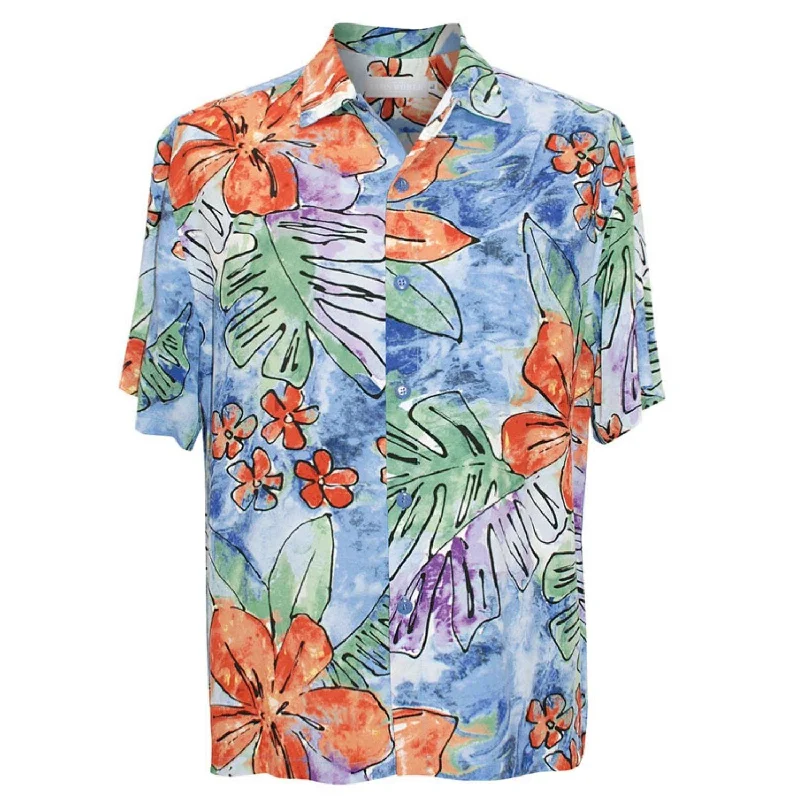 Men's Retro Shirt - Surf Flower