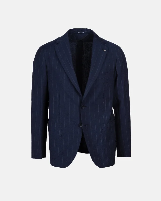 Montecarlo Suit - Navy Stripe