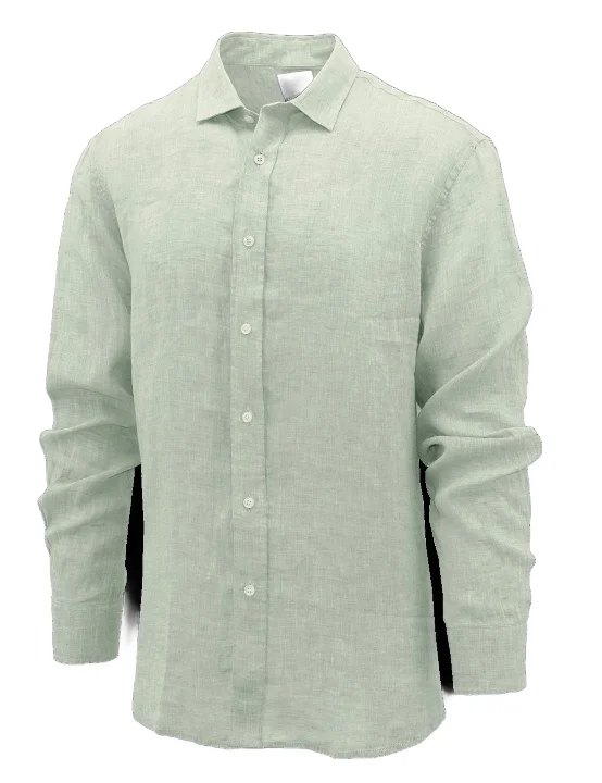 Daniel  Hechter Lime Linen Shirt