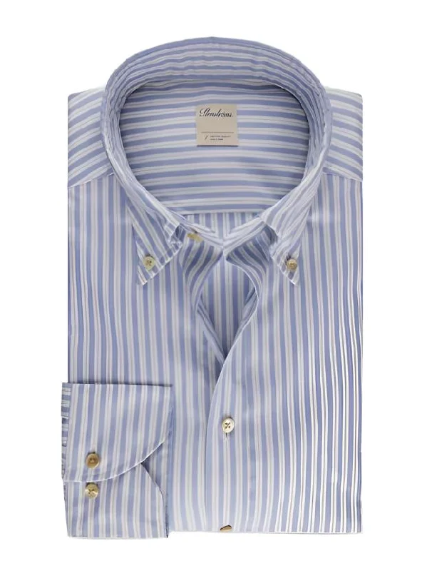 ID24886-Stenstroms Blue Stripe Button Down Shirt